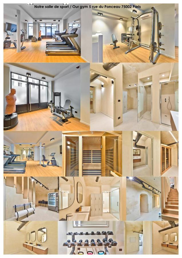 61- Big Luxury Parisian Flat 2Dd Appartement Buitenkant foto
