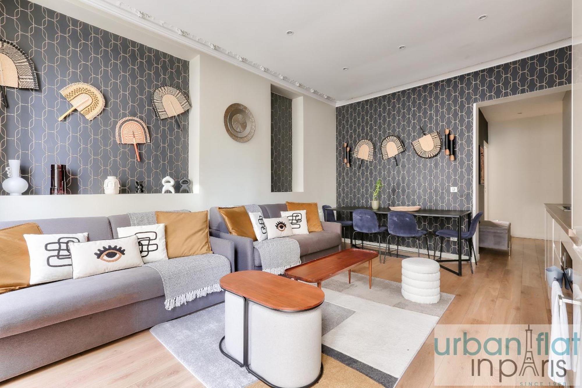 61- Big Luxury Parisian Flat 2Dd Appartement Buitenkant foto